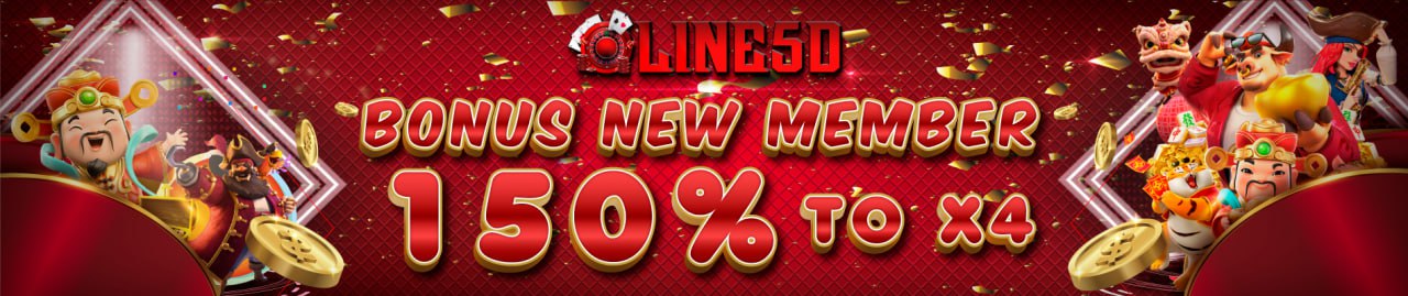 BONUS NEW MEMBER 150% GAME SLOT